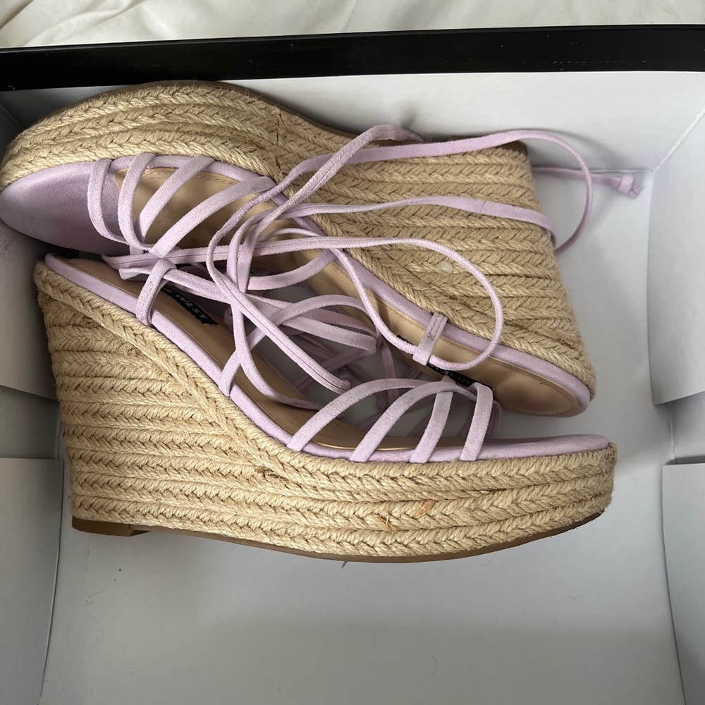 Espadrille wedge sandals
